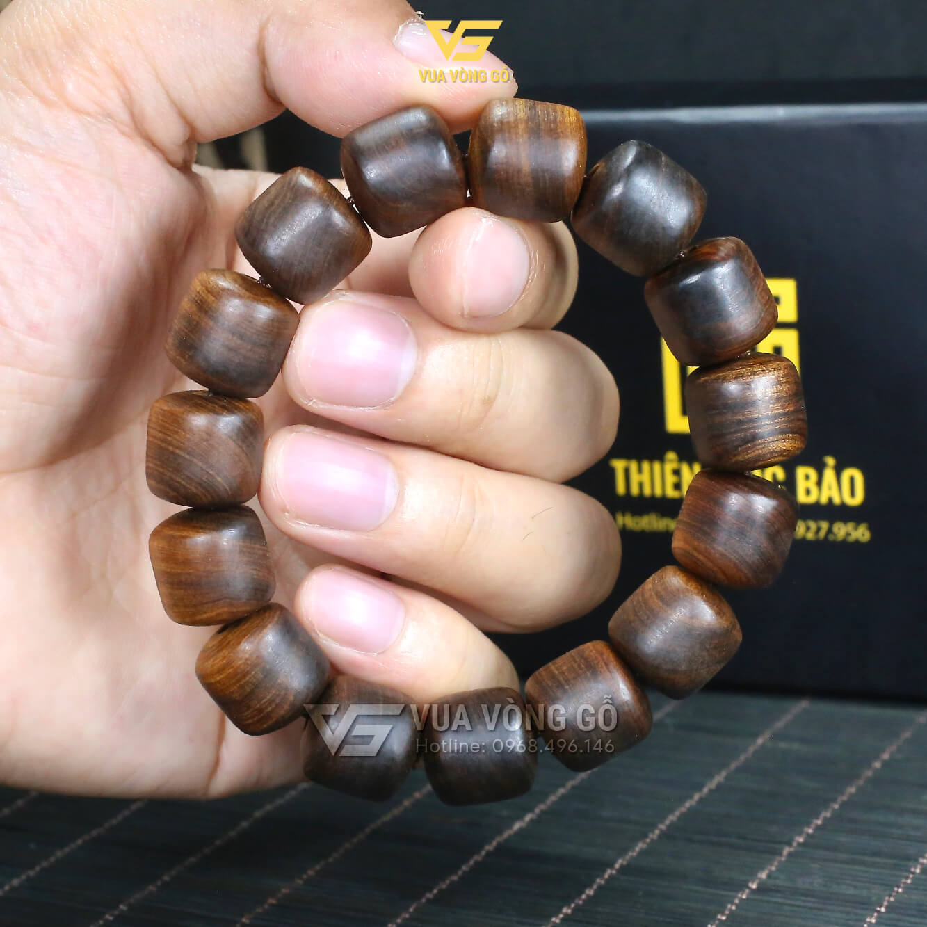 Vòng gỗ Bách xanh Lu Thống chìm nước | Vua Vòng Gỗ Vòng tay gỗ Bách Xanh Mộc Châu chìm nước phong thủy, giúp tịnh tâm, an thần và tạo cảm giác vững chãi khi đeo
