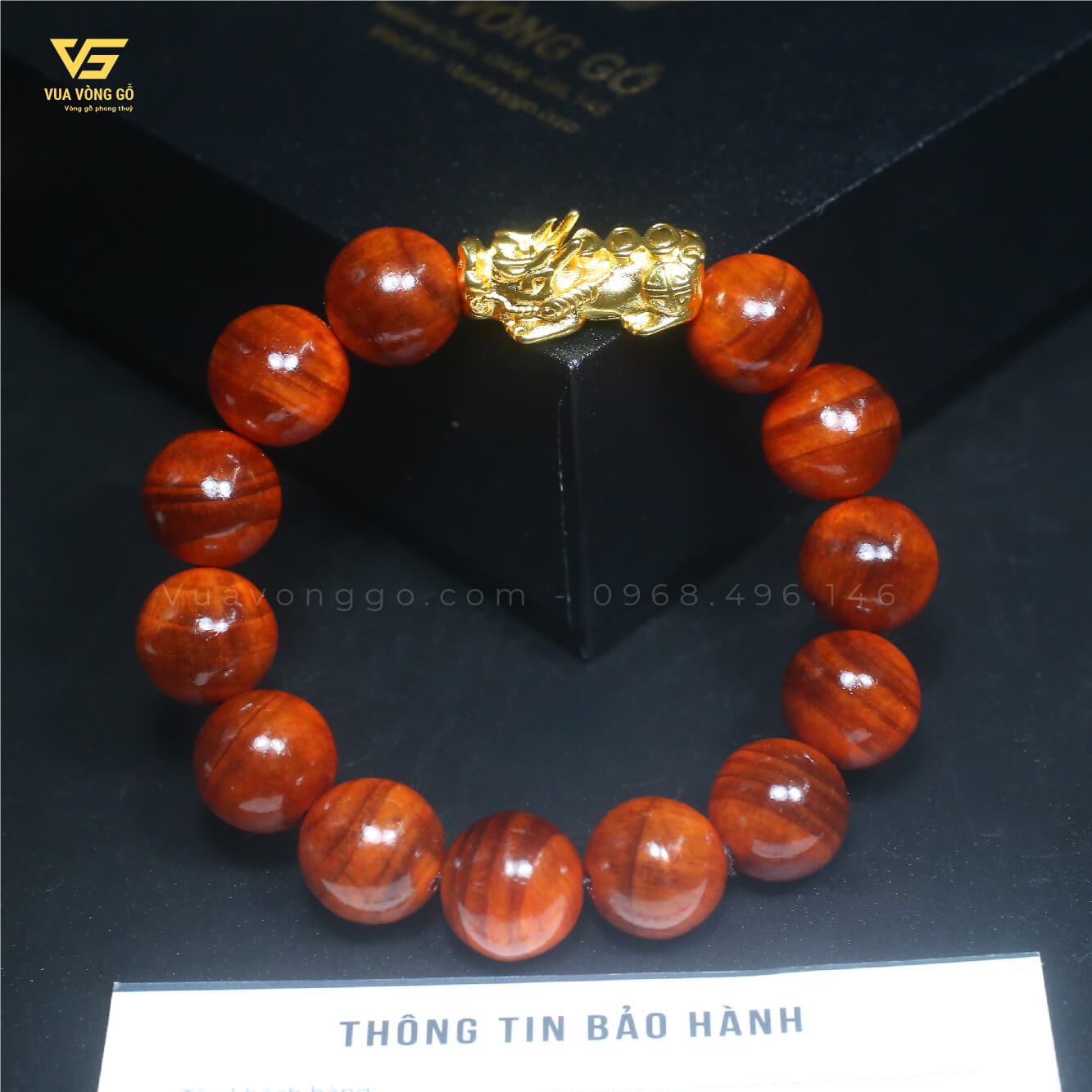 Vòng gỗ Huyết Long thấu quang mix Tỳ hưu vong-go-huyet-long-mix-ty-huu