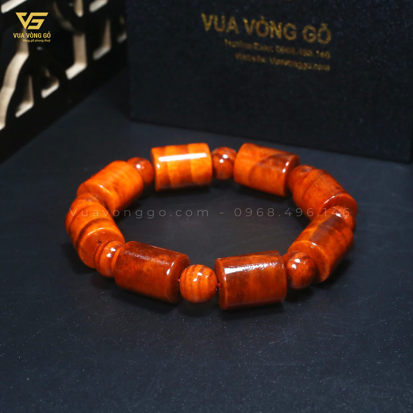 Vòng gỗ Huyết Long thấu quang Đốt trúc vong-go-huyet-long-thau-quang-dot-truc