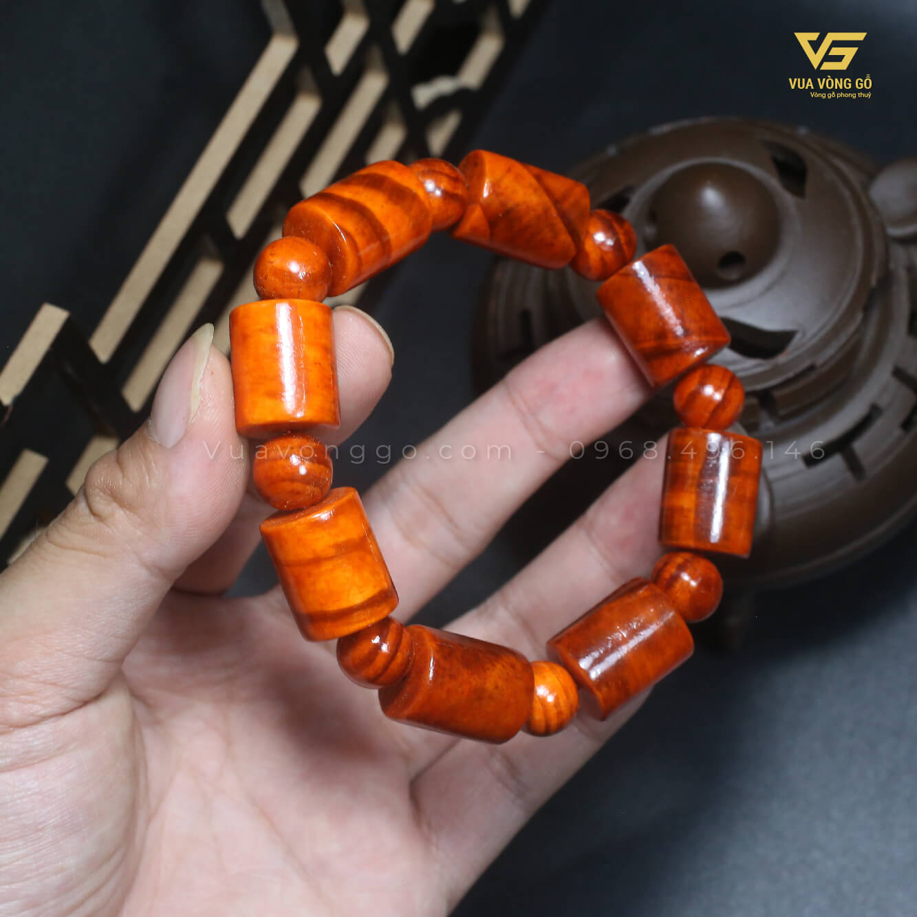 Vòng gỗ Huyết Long thấu quang Đốt trúc vong-go-huyet-long-thau-quang-dot-truc